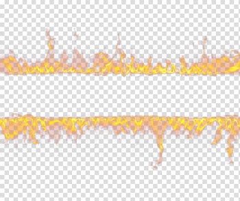 Text Yellow Illustration, Fire frame transparent background PNG clipart