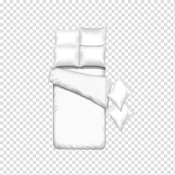 Textile Bedding, bed linings transparent background PNG clipart
