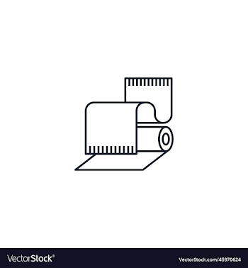 textile creative icon from handmade icons