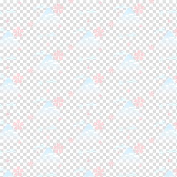Textile Pattern, Japan Flower Hill transparent background PNG clipart