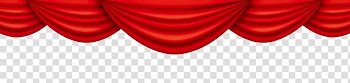 Textile Petal Heart, China Wind atmosphere red ribbon transparent background PNG clipart