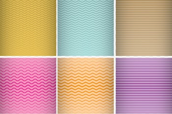 Textile Yoga mat Angle Pattern - Color wave background 