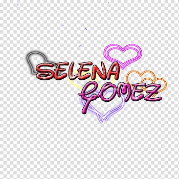 Texto de Selena Gomez transparent background PNG clipart