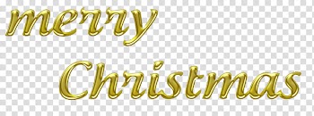 Texts Christmas, gold merry Christmas text transparent background PNG clipart