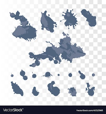 texture element blots 2 template for design