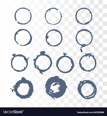 texture element brush strokes - frame template