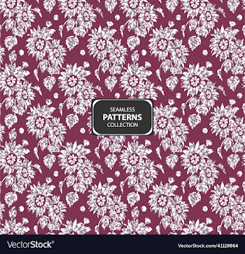 texture flower seamless pattern design