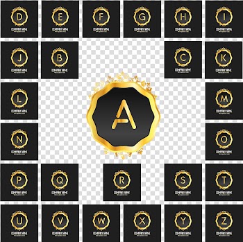 Texture , Gold frame WordArt English transparent background PNG clipart