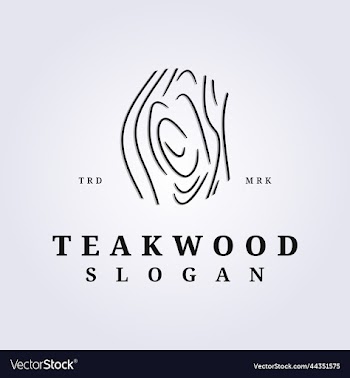 texture of wood from teak wood logo