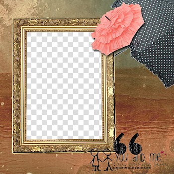 Texture XVIII, brass-colored metal framed mirror transparent background PNG clipart