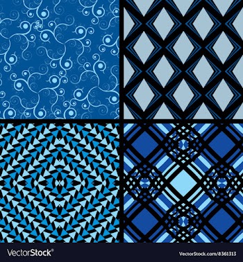 Textured Background Set vector image