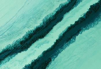 Textured Diagonal Stripes in Green and Teal