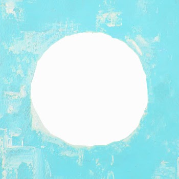 Textured frame border, blue acrylic paint… | Free stock illustration | High Resolution graphic