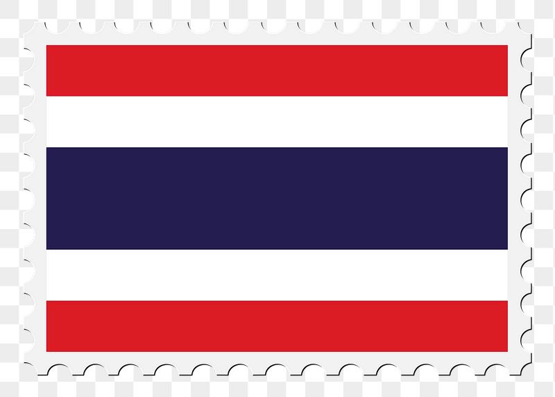Thai flag stamp png sticker, | Free PNG - rawpixel