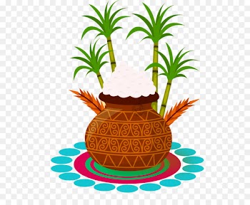 Thai Pongal Wedding invitation Wish Makar Sankranti Greeting & Note Cards - pot of gold 