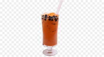 Thai tea Bubble tea Orange drink Milkshake - drink tea 