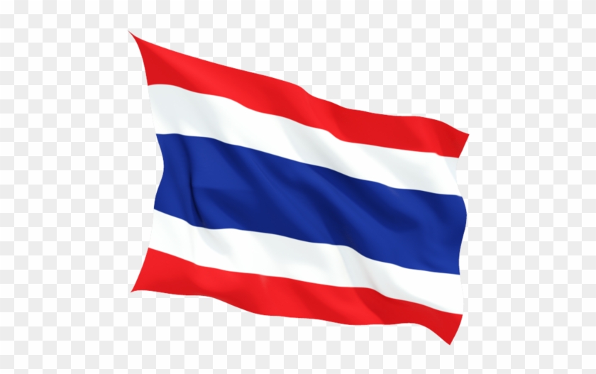 Thailand - Thailand Flag Waving Png