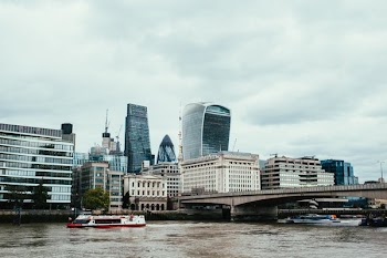Thames River Passes London