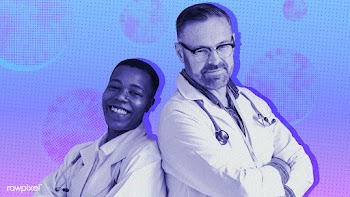 Thank the nurses and medical staff banner | Free  illustration - 2317379