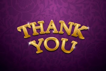 Thank you 3D text in gold fancy typography… | Free stock illustration | High Resolution graphic