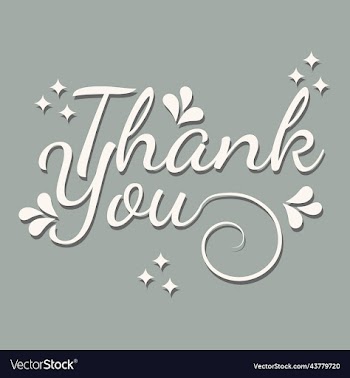 thank you hand draw lettering