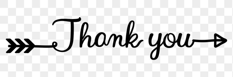 Thank you png message, minimal | Free PNG - rawpixel