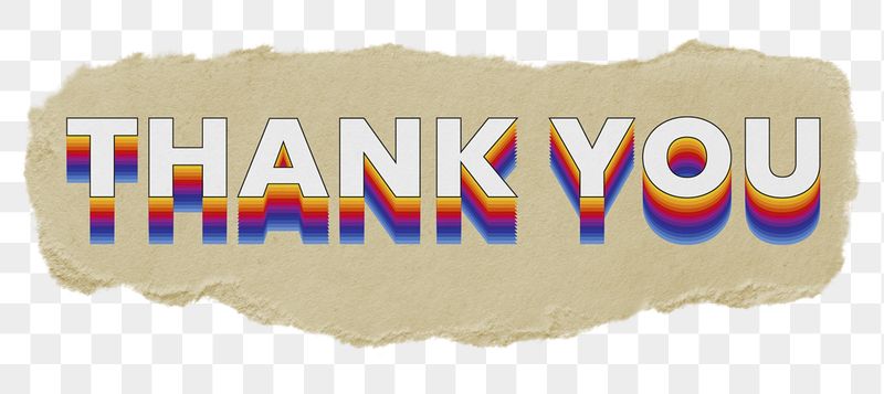 Thank you png ripped paper | Free PNG - rawpixel