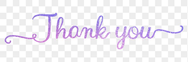 Thank you png word, glittery | Free PNG - rawpixel