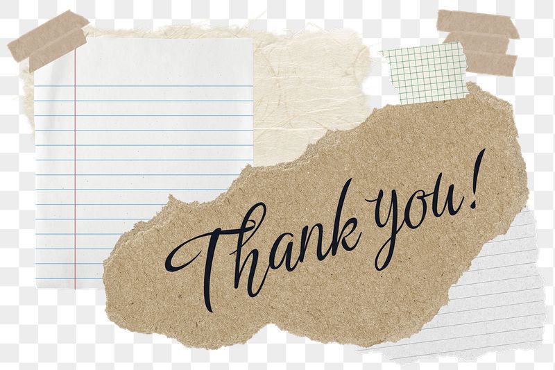 Thank you! png word sticker | Free PNG - rawpixel