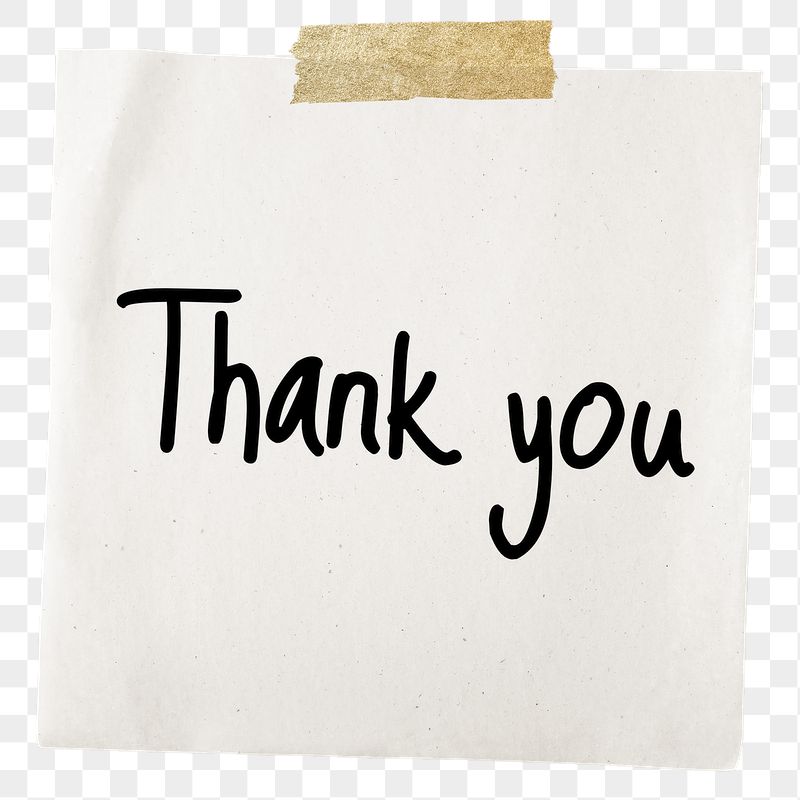 Thank you png word, torn | Free PNG - rawpixel