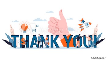 Thank you sign