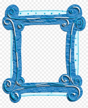 Thank You So Much For Visiting &amp; I Could Really Use - Blue Border Frame