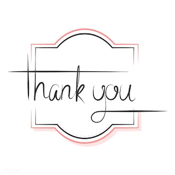 Thank you typography design vector | Free stock vector - 494728