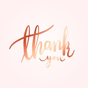 Thank you typography style vector | Free stock vector - 517821