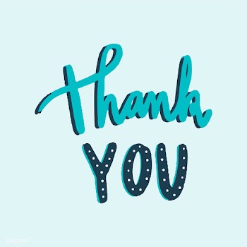Thank you typography vector in green | Free stock vector - 472470
