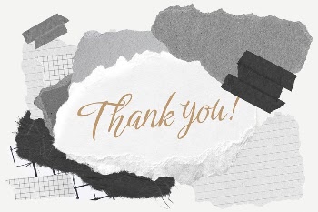 Thank you! word typography, aesthetic | Free PSD - rawpixel