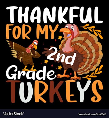thankful for my 2nd grade turkeys