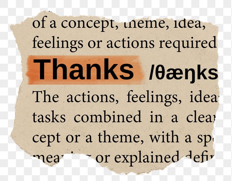 Thanks png word sticker, torn | Free PNG - rawpixel