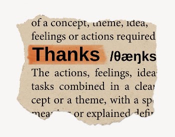 Thanks ripped dictionary, editable word | Free PSD - rawpixel