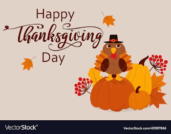 thanksgiving card with turkey