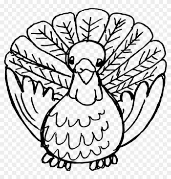 Thanksgiving Clipart Black And White Black And White - Thanksgiving Black And White