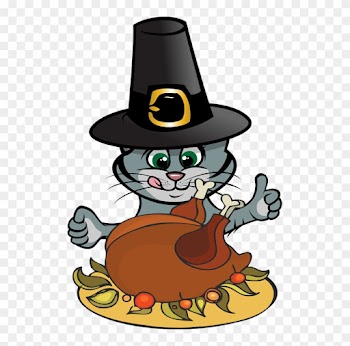 Thanksgiving Clipart To Download - Cat Thanksgiving Clip Art