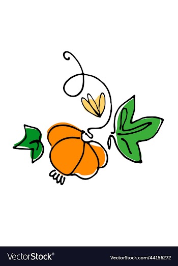 thanksgiving day design element hand drawn
