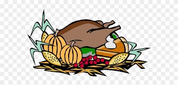 Thanksgiving Food Basket Clip Art - Basket Of Food Clipart Png
