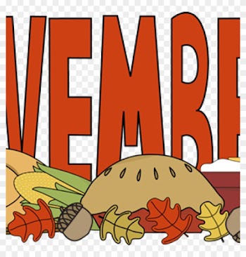 Thanksgiving Food Clipart Month Of November Thanksgiving - Thanksgiving 2017 Clip Art