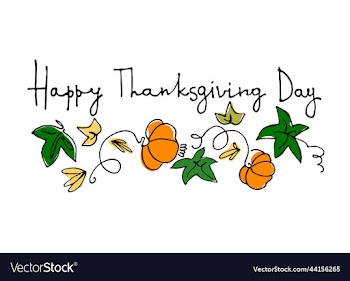 thanksgiving holiday design hand lettering