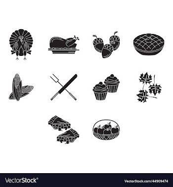 thanksgiving icon set free
