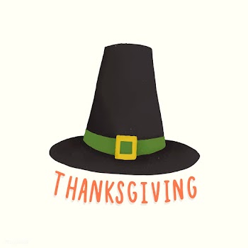 Thanksgiving pilgrim hat holiday illustration | Free stock vector - 472794