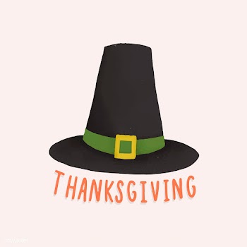 Thanksgiving pilgrim hat holiday illustration | Free stock vector - 472826