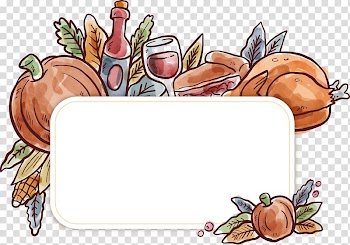 Thanksgiving Turkey Poster , Thanksgiving pumpkin painted poster transparent background PNG clipart